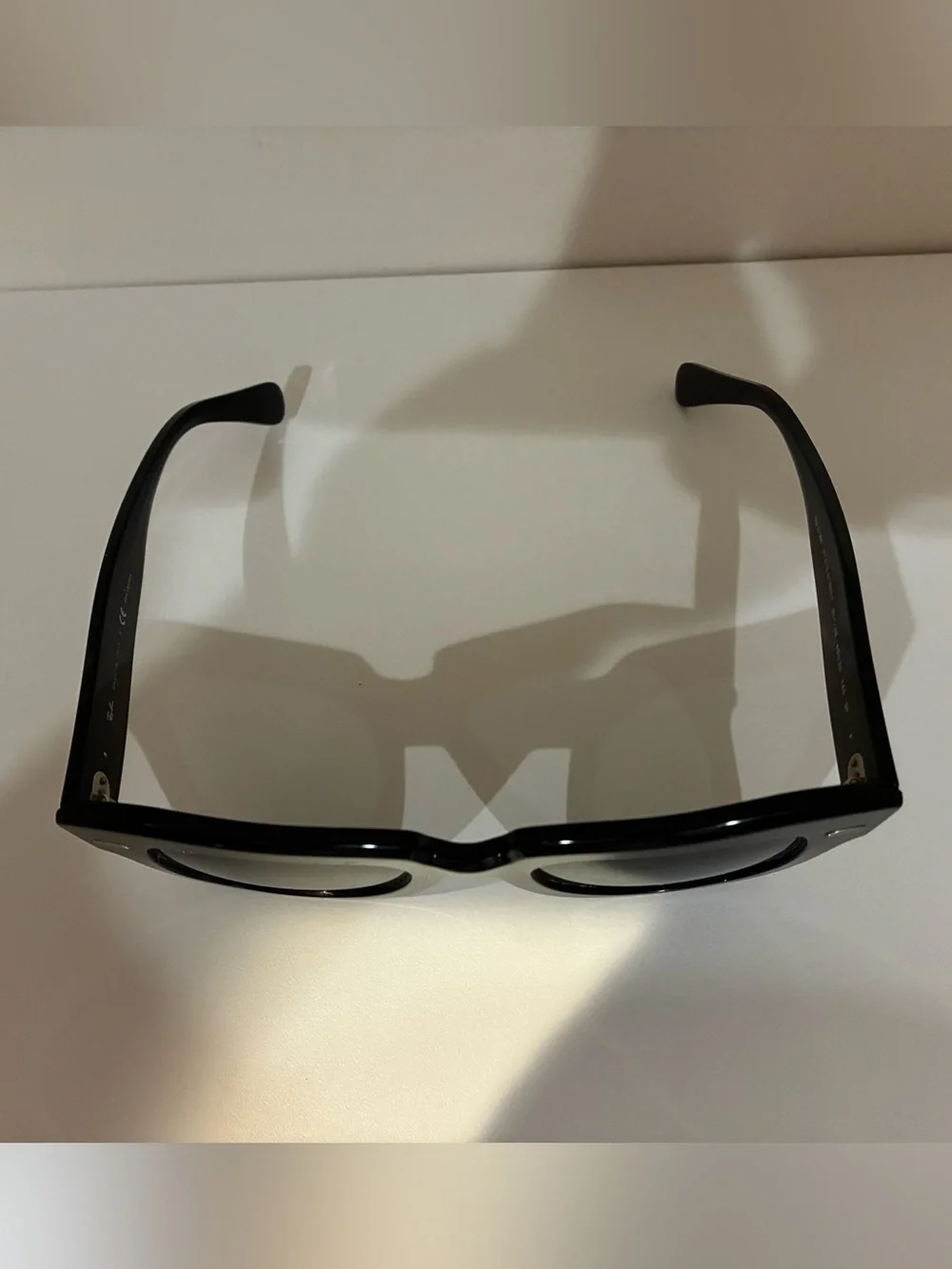 polished black Ray-Ban State Street RB2186 polarized sunglasses